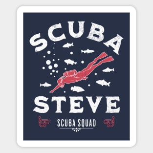 Scuba Steve scuba squad Sticker